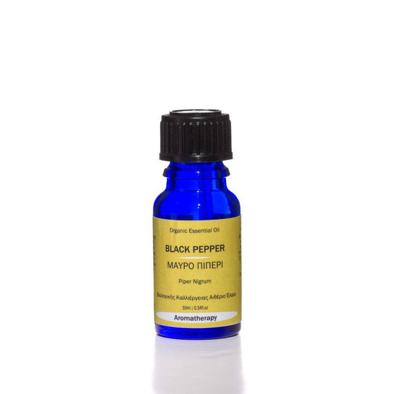 Βιολογικό Αιθέριο Έλαιο Μαύρο Πιπέρι | Black Pepper Essential Oil Org. | 10ml