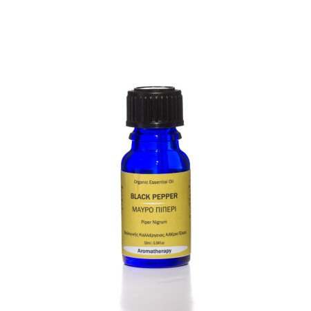 Βιολογικό Αιθέριο Έλαιο Μαύρο Πιπέρι | Black Pepper Essential Oil Org. | 10ml
