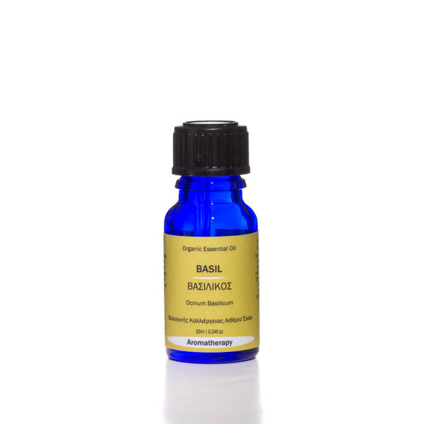 Βιολογικό Αιθέριο Έλαιο Βασιλικός | Basil Essential Oil Org. | 5ml