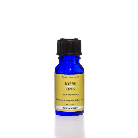 Βιολογικό Αιθέριο Έλαιο Μύρο | Myrrh Essential Oil Org. | 5ml