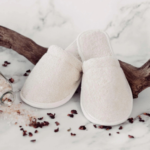 Παντόφλες με Βιολογικό Βαμβάκι | Natural Toweling Slippers | medium