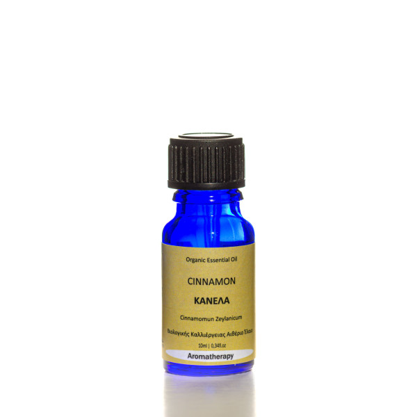 Βιολογικό Αιθέριο Έλαιο Κανέλα | Cinnamon Essential Oil Org. | 10ml