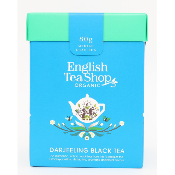 Κουτί με Οργανικό Μαύρο Τσάι Ντάρτζιλινγκ Χύμα | Org FT. Darjeeling Loose leaf tea | 80gr