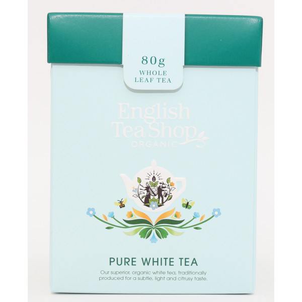 Κουτί με Άσπρο Τσάι | Org. Pure White Tea | 80gr
