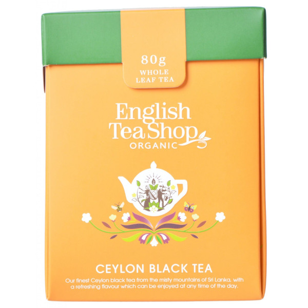 Κουτί με Μαύρο Τσάι Κεϋλάνης | Org. Ceylon Black Tea | 80gr
