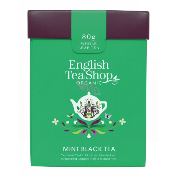Κουτί με Μαύρο Τσάι με Μέντα | Org.Org. Mint Black Tea | 80gr
