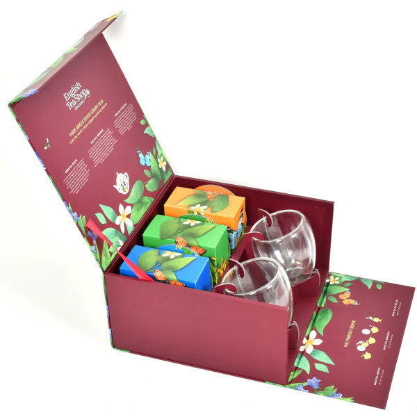Πολυτελής κουτί δώρου με ολόκληρο φύλλο | Exclusive whole leaf gift box