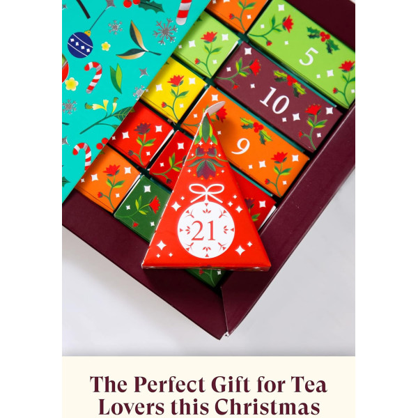 Πολυτελής Advent Calendar Chest | 25 Pyramid Tea Bags