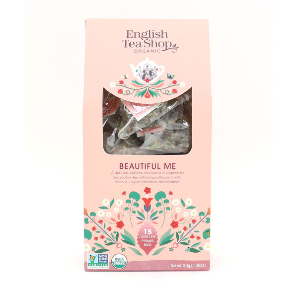 Βιολογικό - Το Όμορφο | Beautiful Me Loose Leaf |15 Pyramid Tea Bags