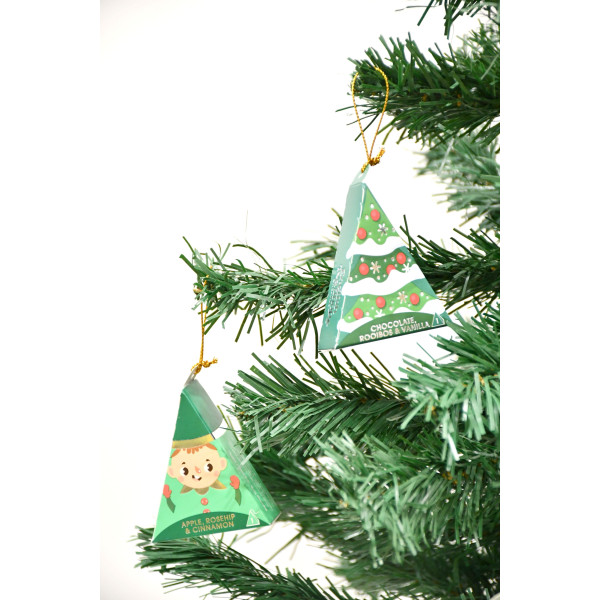 Συλλογή Χριστουγεννιάτικου δέντρου | Christmas tree collection - Chocolate, Rooibos Vanilla | 25ct Pyramid